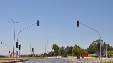 Lüleburgaz'da Trafik Sinyalizasyonu Kuruldu