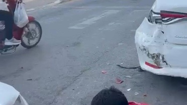 Nusaybin'de Trafik Kazası: Maddi Hasar Var