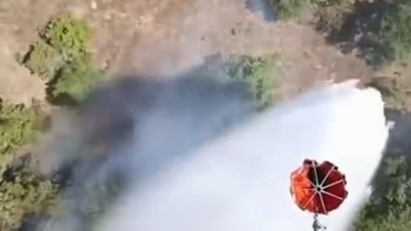Sındırgı'daki Yangına Büyük Müdahale
