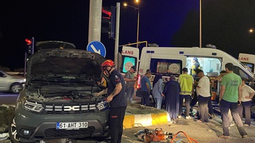 Trabzon'da Trafik Kazası: 7 Yaralı