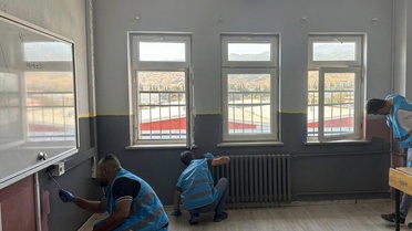 Denetimli Serbestlik Yükümlüleri Okullarda Çalıştı
