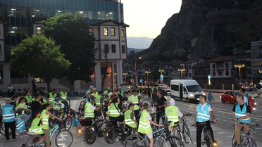 Amasya'da Sağlıklı Yaşam İçin Bisiklet Turu