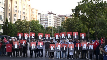 Ankara'da Gazze protestosu: 'Sözde barış, özde katliam'