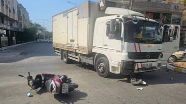 Mersin'de Motosiklet Kazası