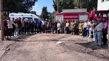 Defne İlçe Sağlık Müdürlüğü’nde yangın ve ilk müdahale eğitimi verildi