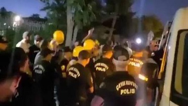 Enerji Bakanlığı önünde eylem yapan 100'den fazla madenci gözaltına alındı