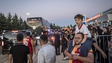 Galatasaray Erzurum'da Coşkulu Karşılandı