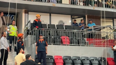 Gaziantep'te Tribün Dekorasyonu Düştü: 7 Yaralı
