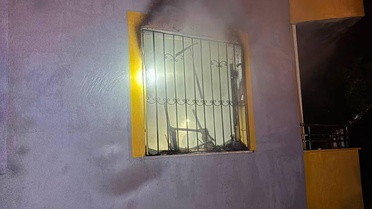 Hatay'da Yangın ve Patlama Anı Kamerada