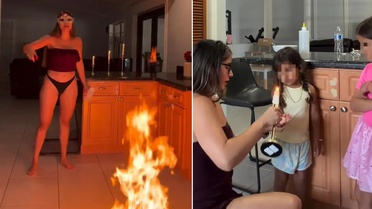 Influencer olmak uğruna akılalmaz vahşet! Evini ateşe verdi, çocuklarına sıcak mum döktü