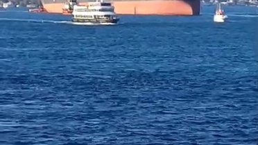 Great Ocean Gemisi İstanbul Boğazı'ndan Geçti