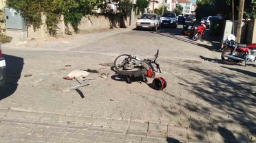 Muratlı'da Trafik Kazası: Motosiklet Sürücüsü Yaralandı
