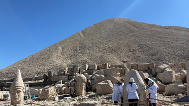 Nemrut Dağı'ndaki Heykeller Nanoteknoloji ile Korunuyor