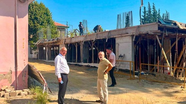Sultanhisar’da 12 daire ve 2 iş yerinin yer aldığı projede çalışmalar sürüyor