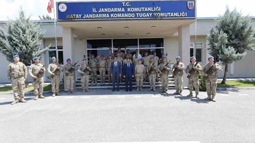 Vali Masatlı'dan Jandarma'ya Ziyaret