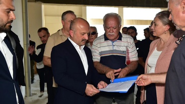 Nazilli'de Külliye Camisi İnşaatı Devam Ediyor