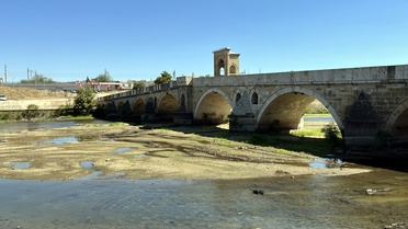 Edirne'de Tunca Nehri'nin Debisi Düşüyor