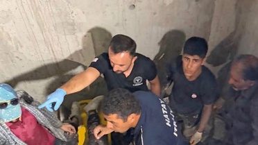Defne'de Asansör Boşluğuna Düşen İşçi Kurtarıldı