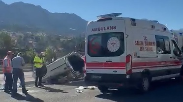 Göksun'da Trafik Kazası: 1 Ölü, 4 Yaralı