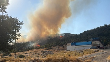 Kaş'ta Yangın Müdahalesi Başladı