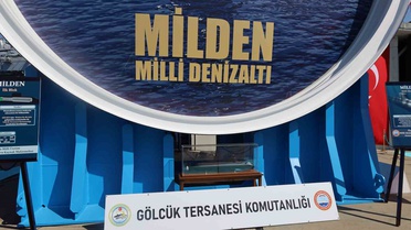 Milli Denizaltı MİLDEN TEKNOFEST'te Sergilendi