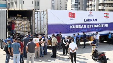 TDV, Lübnan’a 112 Ton Kurban Eti Yardımı Gönderdi