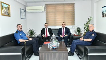 Tekirdağ'da Vali ve Kaymakam Ziyareti