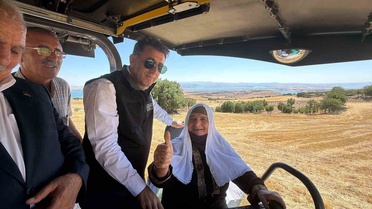 Çemişgezek'te İlk BSK Asfalt Serimi