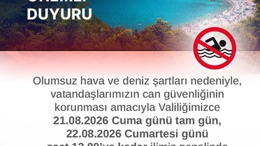 Zonguldak'ta Denize Giriş Yasaklandı