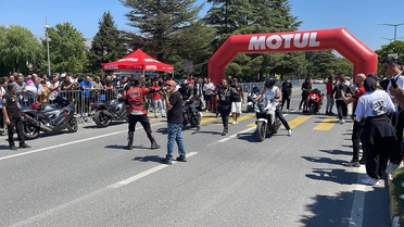Ergan Motofest'te Drag Yarışları Heyecanı