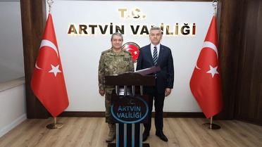 Org. Bayraktaroğlu Artvin'de