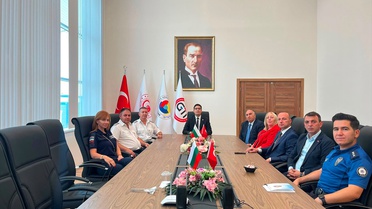 Hamzabeyli Sınır Kapısı'nda Yoğunluk Toplantısı