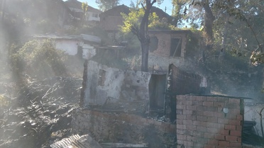 Kastamonu'da Yangın, İki Ev Kül Oldu