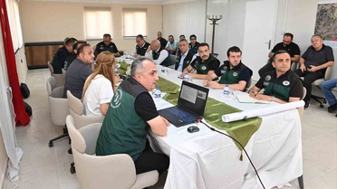 Kırklartepe Barajı'nda İnşaat Toplantısı