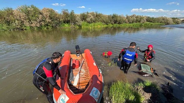 Kura Nehri'nde kaybolan çobanın cesedine ulaşıldı