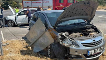 Kula'da Trafik Kazası: Bir Yaralı