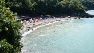 Akçakoca Sahilleri Yoğun İlgi Görüyor