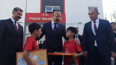 Vali Yamlı'dan Çocuklara Eğlenceli Yanıt