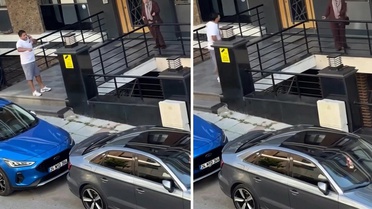 Suçüstü yakaladığı kadının kaçmasına izin vermedi