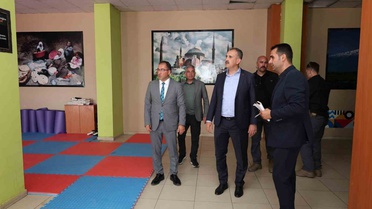 Vali Bozkurt KYK Yurtlarını İnceledi
