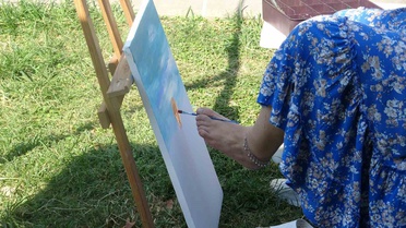 Ayaklarıyla Resim Yapan Ressam: Ayşe Işık