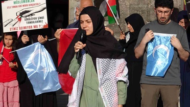 Erzurum'da Filistin İçin Sessiz Yürüyüş