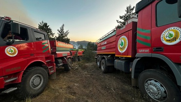 Kastamonu'da Orman Yangınına Müdahale Devam Ediyor