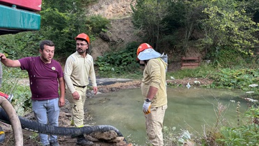 Taşköprü'de Orman Yangını Kontrol Altında