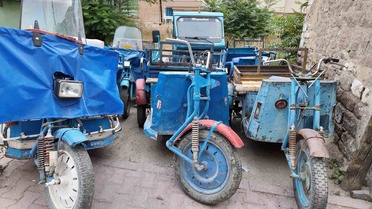 Konya'nın Üç Tekerlekli Motosiklet Ustaları