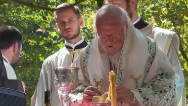 Erdek'te Meryem Ana Ayini Düzenlendi