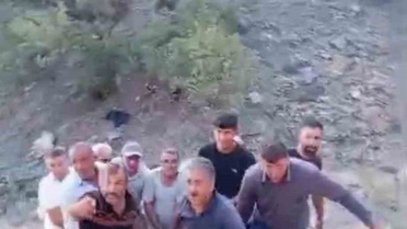 Siirt'te Mahsur Kalan Hayvan Kurtarılamadı