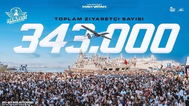 TEKNOFEST Mavi Vatan'a 343 Bin Ziyaretçi