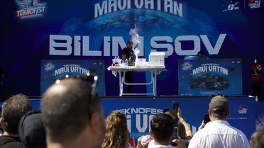 TEKNOFEST Mavi Vatan'da Bilim Şovu