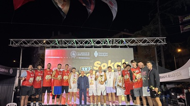 3x3 Sokak Basketbol Turnuvası Ödül Töreni